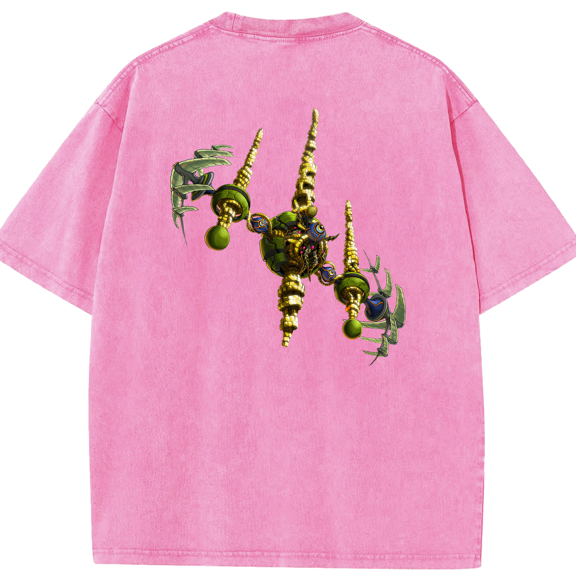（画像用） 遊☆戯☆王 Yu-Gi-Oh! 綿100% ヴィンテージ風 半袖Tシャツ（背面プリント）